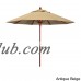 California Umbrella Grove Series Patio Market Umbrella in Pacifica with Wood Pole Hardwood Ribs Push Lift   567155528